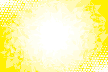 背景素材壁紙 （放射, 放射状, メダル, メダル状, メダル型, ディザ, ディザ模様, ドット, ドット模様） 