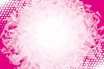 背景素材壁紙 （放射, 放射状, メダル, メダル状, メダル型, ディザ, ディザ模様, ドット, ドット模様） 