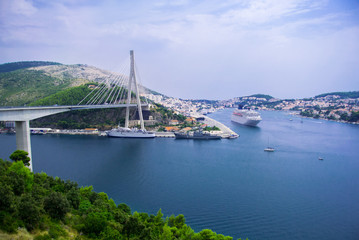 The bridge of Dubrovnik