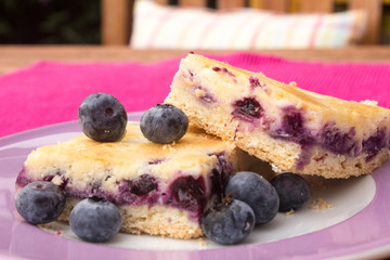 Blaubeeren Kuchen
