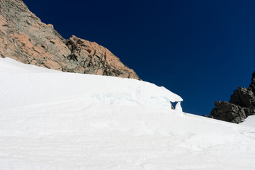 Snowy mountains