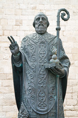 	Statue of Saint Nicholas. Bari, Italy 