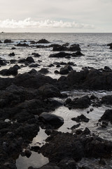 Fototapeta na wymiar Küstendetail an der Nordküste Teneriffas