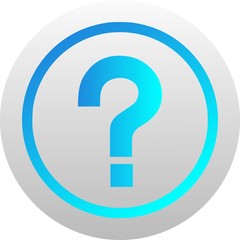 Question mark icon (vector)