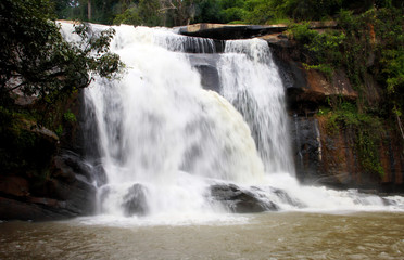 Fototapeta na wymiar Tad Heung Waterfall, Thailand.