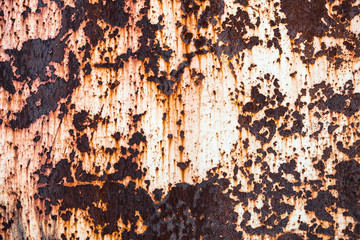 Rusty metal surface
