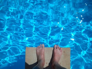 Pies en el trampol&iacute;n