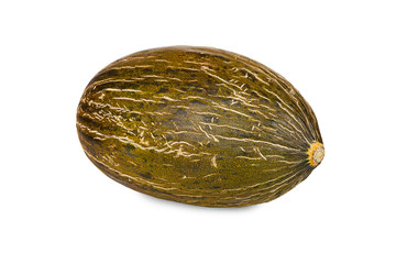 Obraz premium Eine Piel de Sapo Zuckermelone isoliert