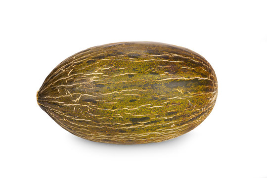 Eine Piel de Sapo Zuckermelone isoliert
