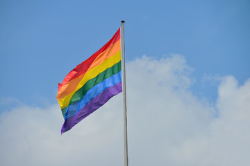 Regenbogenfahne, schwul, lesbisch, Homosexualität, Orientierung
