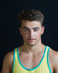 Portrait of a young man