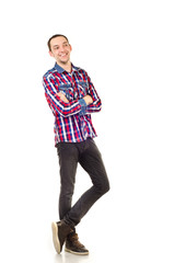 Naklejka premium young man