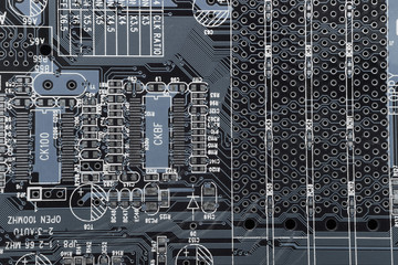Computer electronic circuit background