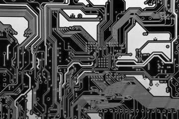 Computer electronic circuit background