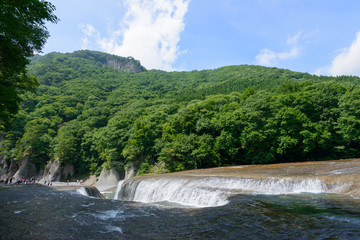 Fukiware Falls in Gunma, Japan