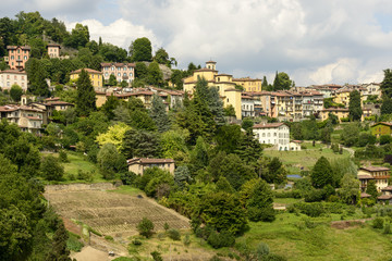 Fototapeta na wymiar Borgo Canale view, Bergamo
