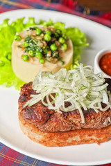 Gourmet steak meat