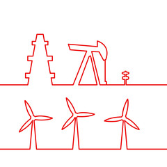 Oil pump jack.