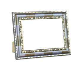 antique frame on the white background