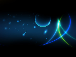 Obraz premium Abstract Space Background illustration