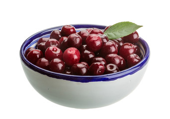 Cherry in the bowl