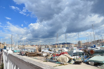 Fototapeta na wymiar Vieux port, Marseille 