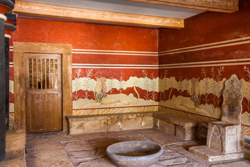 King's chamber of Knossos