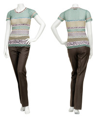 Female sweater on mannequin