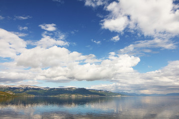 Obraz premium Mountains of Norway