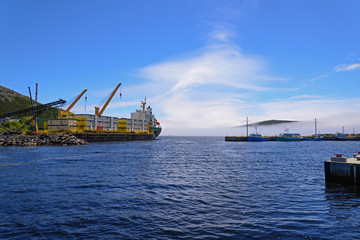 Fototapeta na wymiar northern harbor