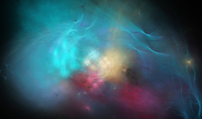 Abstract fractal background