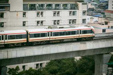 Naklejka premium Public transport in Bangkok