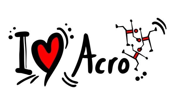Love acro sport