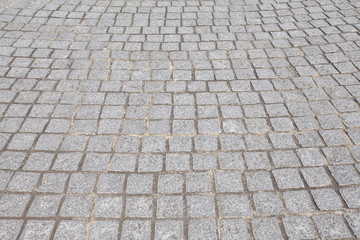 close - up street floor tiles as background