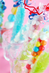 ガム　キャンディ　カラフル　お菓子