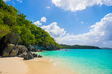 Beautiful Caribbean beach