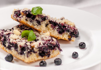 Blueberry pie