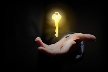 Key in hand
