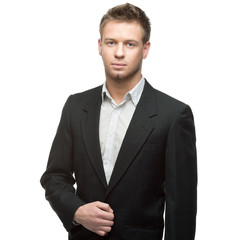 young successful businessman