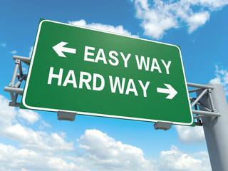 easy way hard way