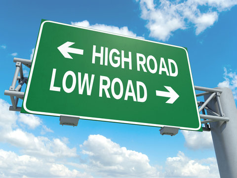 high road low road