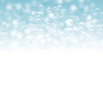 woda bąbelki tło wektor