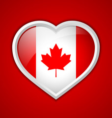 Canadian heart icon