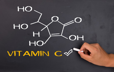 vitamin c molecular map