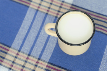 Mug with milk