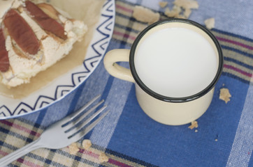 Mug with milk