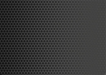 Metal texture honeycomb background