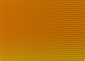Metal texture honeycomb background