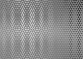Metal texture honeycomb background