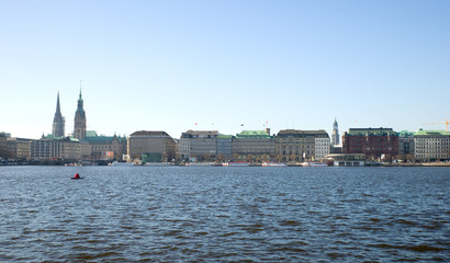 Fototapeta premium Binnenalster - Hamburg